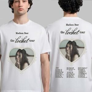 Madison Beer The Locket Tour 2026 World Tour Schedule Dates Two Sided T Shirt170